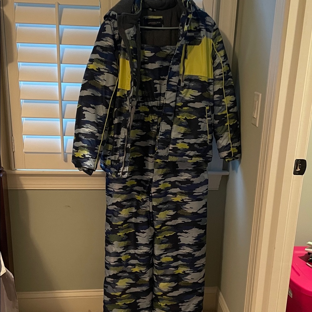 Kids London Fog Ski Bib and coat